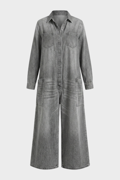 Damen Denim Overall | Utility