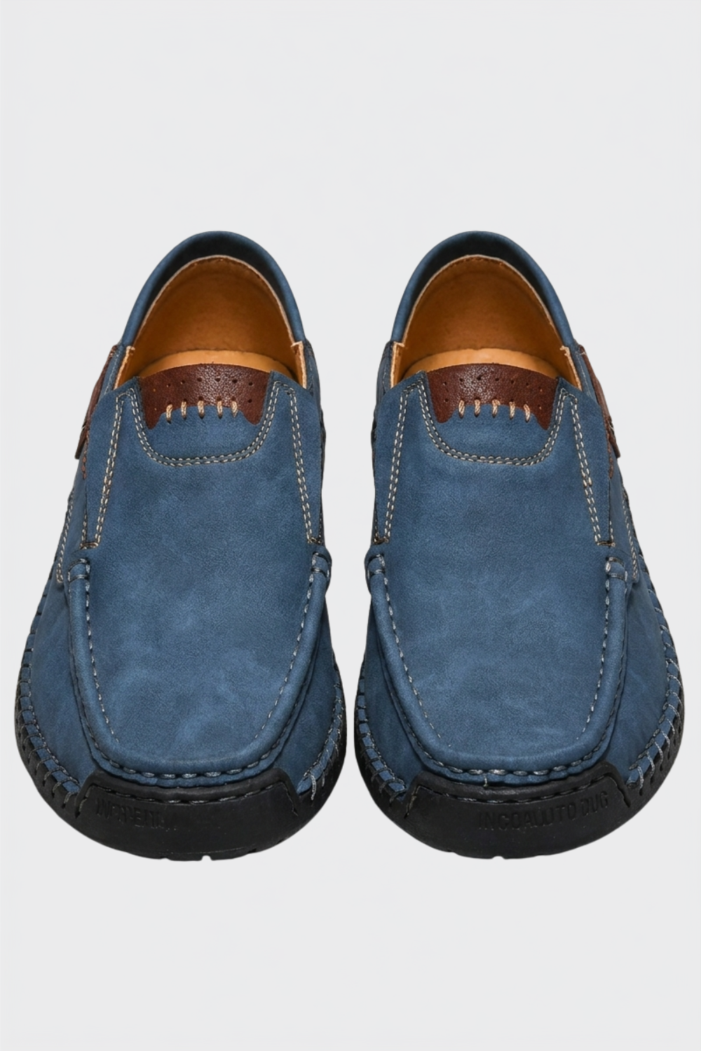 Herren Slip-On Loafer | Kontrastnaht