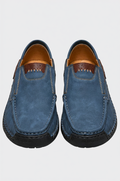 Herren Slip-On Loafer | Kontrastnaht