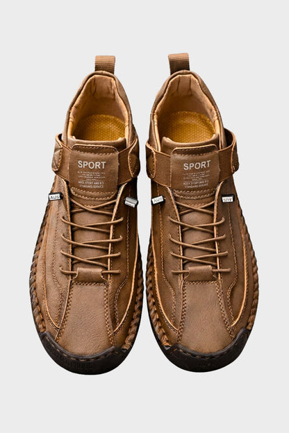 Herren Schnür-Sneaker | Kontrastnähte
