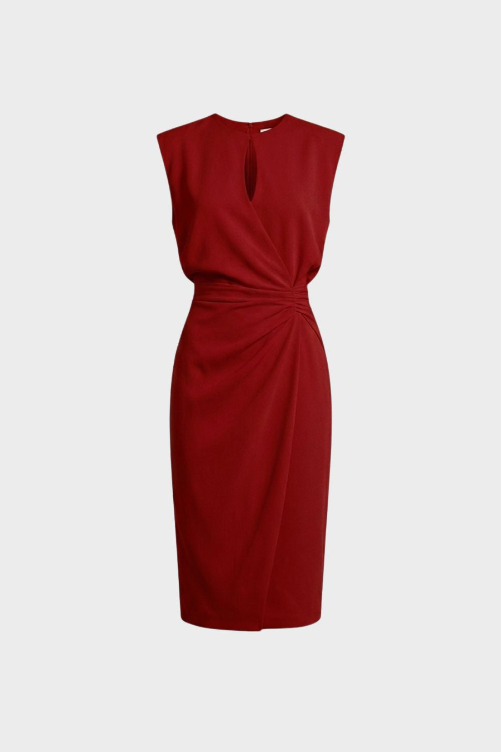 Damen Drapiert Etuikleid | Elegant