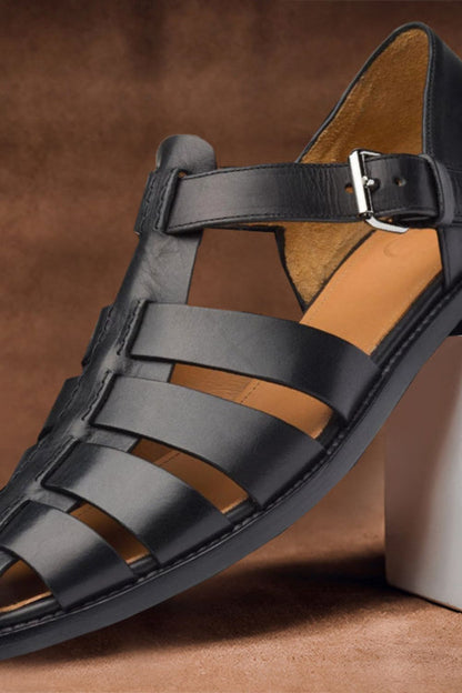 Herren Leder Sandalen | Fisherman