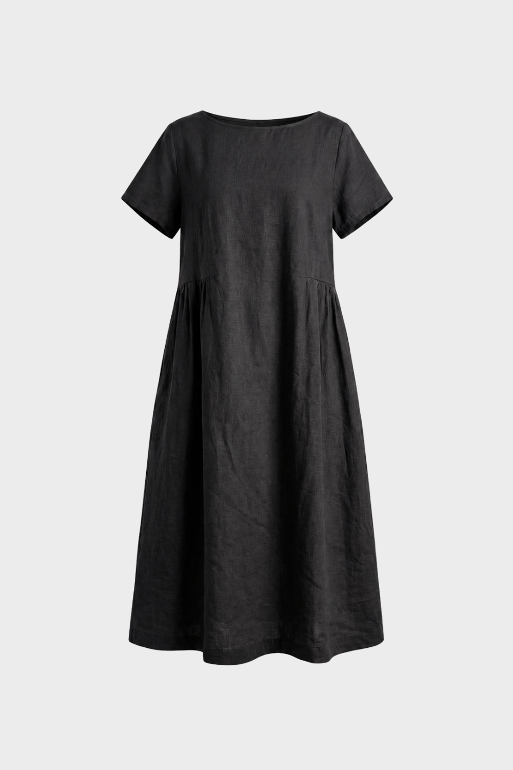 Damen Leinen Kaftankleid | Maxi