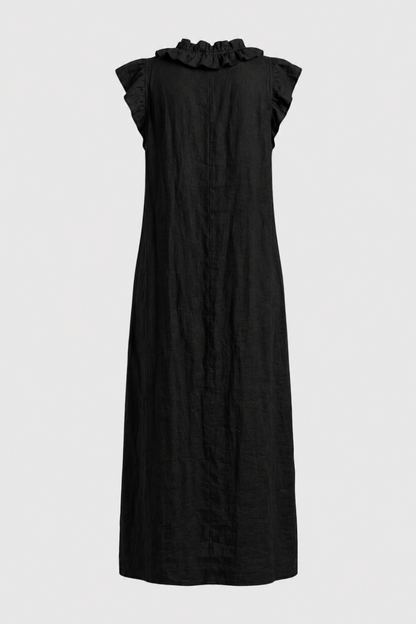 Damen Rüschen Sommerkleid | Midi