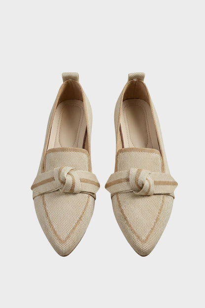 Damen Spitze Loafer | Strick