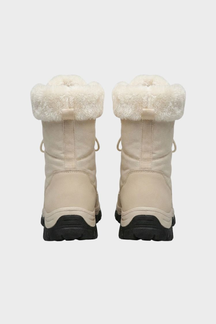 Damen Schnürboots | Profilsohle & Schaftrand