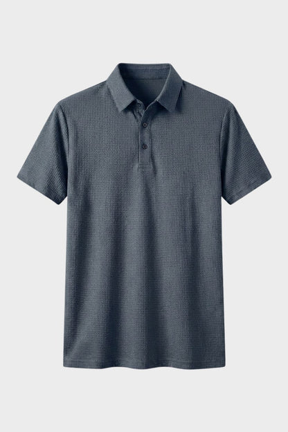 Poloshirt Herren Kurzarm mit Knopfleiste