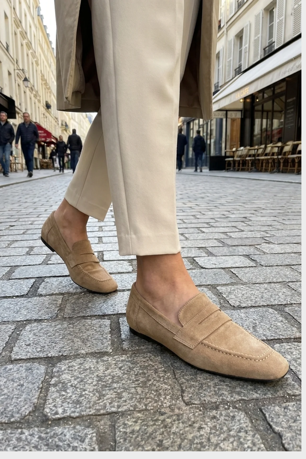 Damen Loafer | Lammfell-Innenfutter