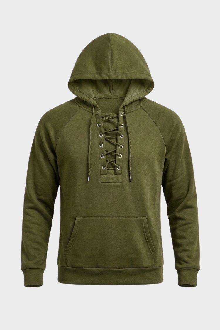 Herren Kapuzenpullover | Schnürkragen & Lässige Form