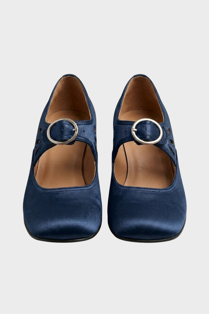 Damen Pantoletten Leder | Vintage