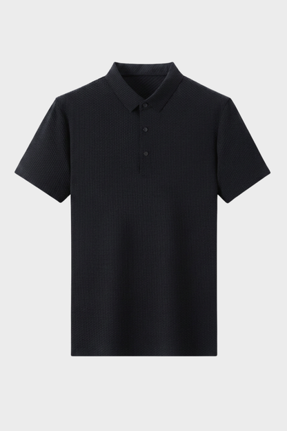 Poloshirt Herren Kurzarm mit Knopfleiste