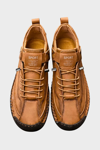 Herren Schnür-Sneaker | Kontrastnähte