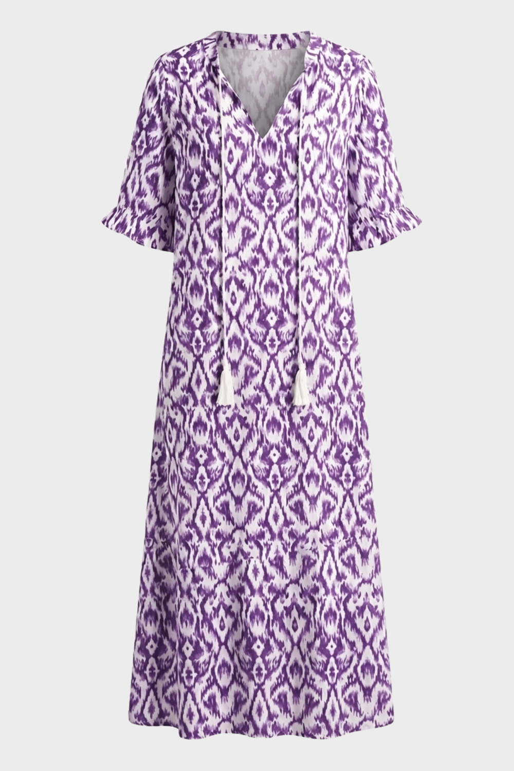 Damen Boho Sommerkleid | Vintage