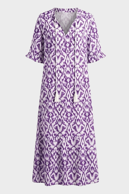 Damen Boho Sommerkleid | Vintage