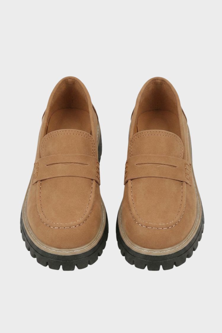 Damen Loafer mit Profilsohle