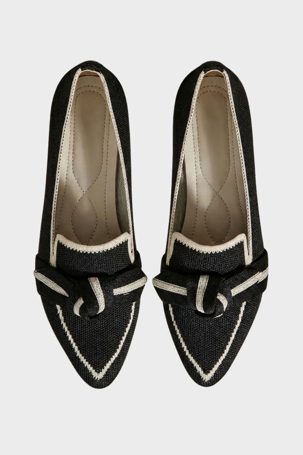 Damen Spitze Loafer | Strick