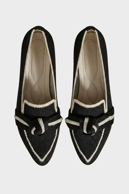 Damen Spitze Loafer | Strick
