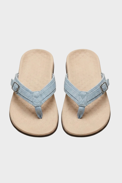 Damen Zehentrenner Sommer | Fußbett