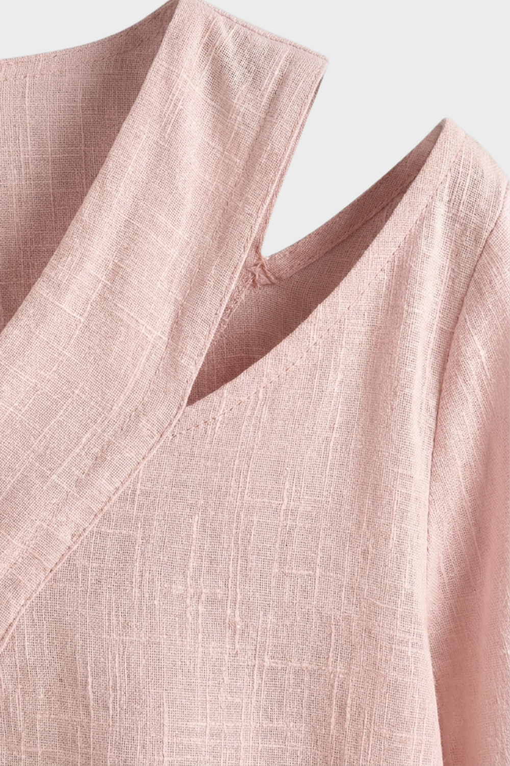 Damen Asymmetrisches Oberteil | V-Ausschnitt