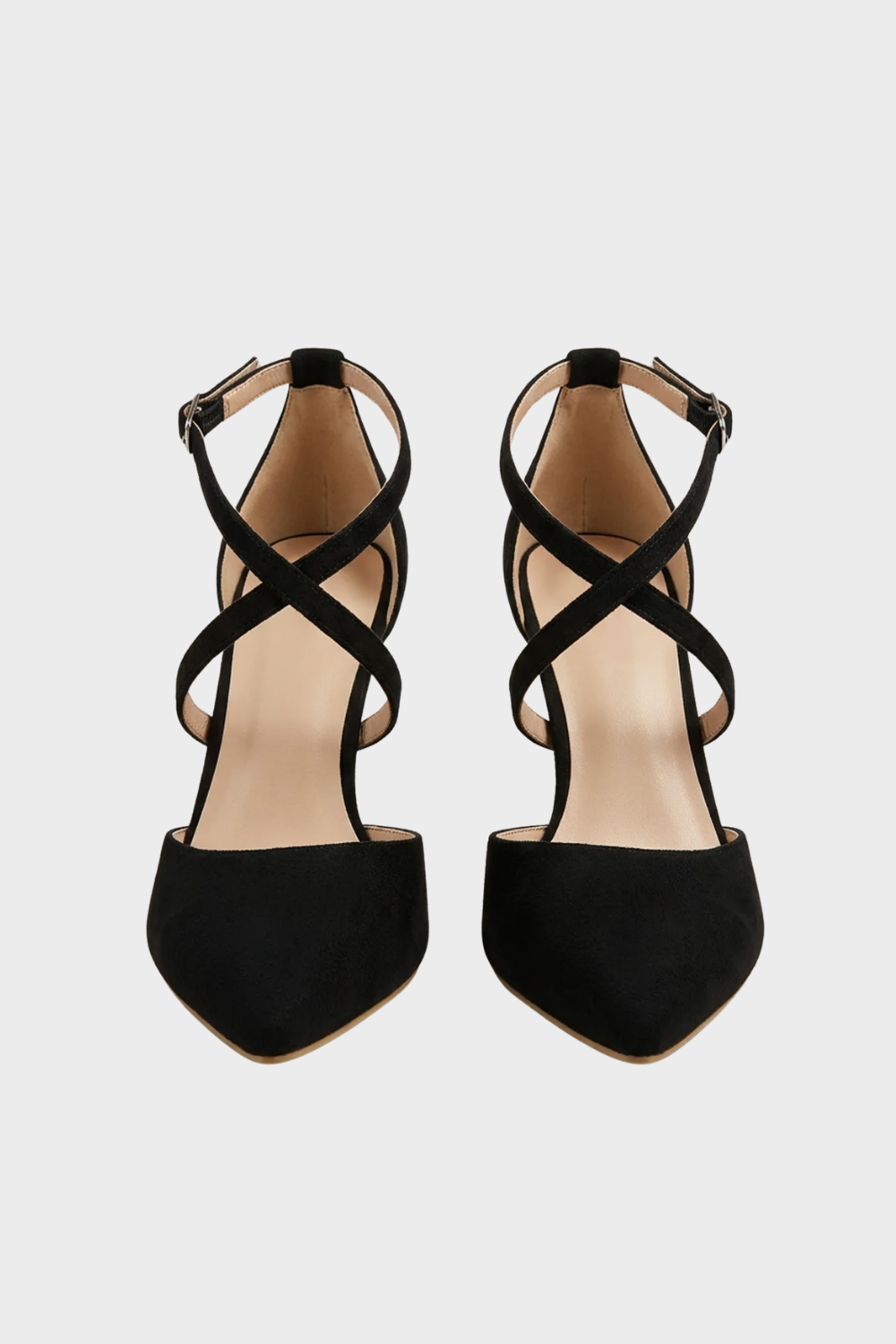 Damen Riemchen Pumps | Schwarz