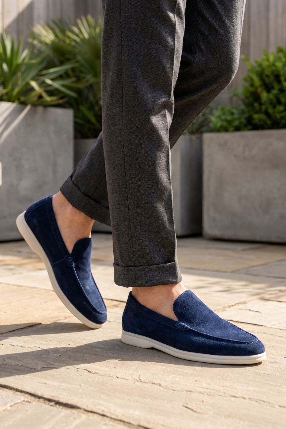 Herren Schlupfschuhe Wildleder | Bequem