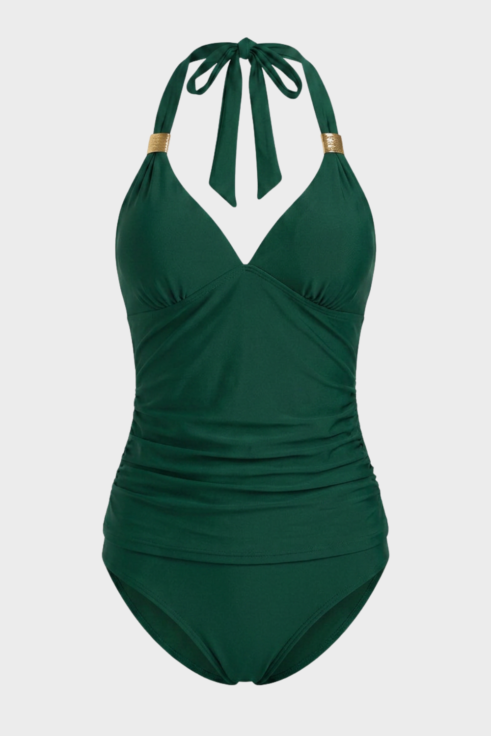 Damen Neckholder Badeanzug | Bauchformend