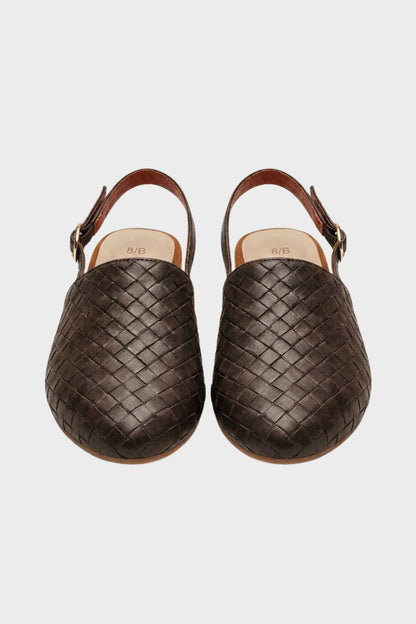 Damen Spitze Mules | Geflochten
