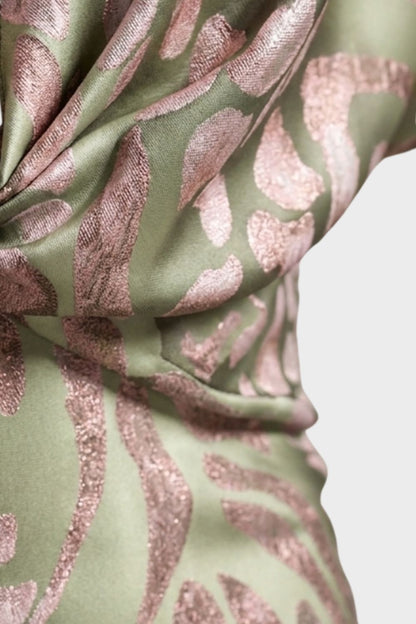Damen Hochzeitsgast Maxikleid | Wickel