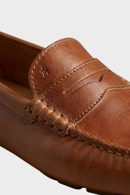 Damen Leder Penny Loafer | Business