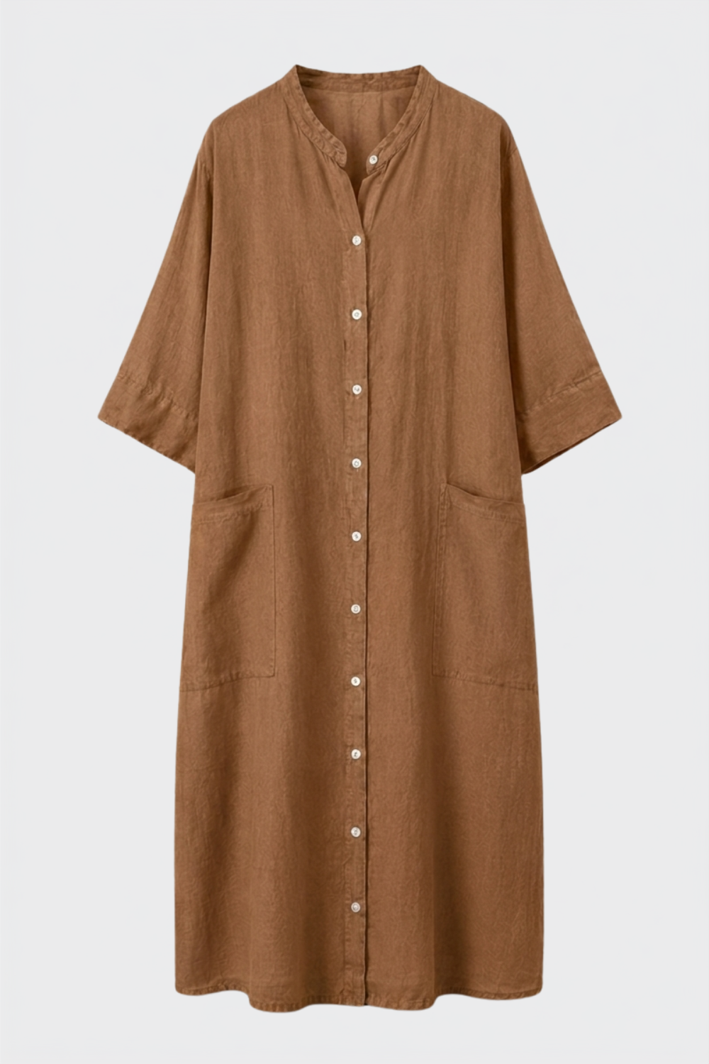Damen Hemdblusenkleid | Knopfleiste