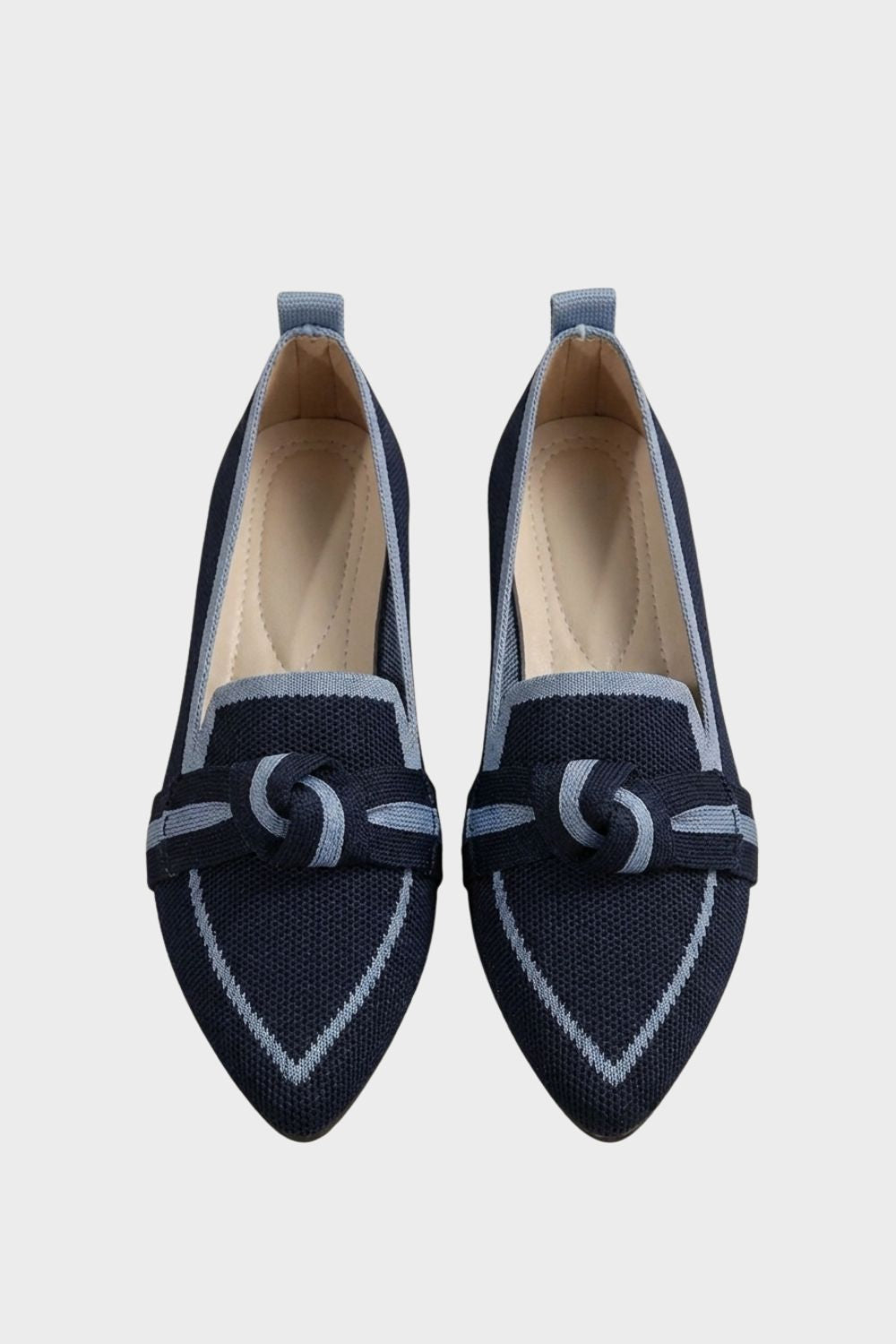 Damen Spitze Loafer | Strick