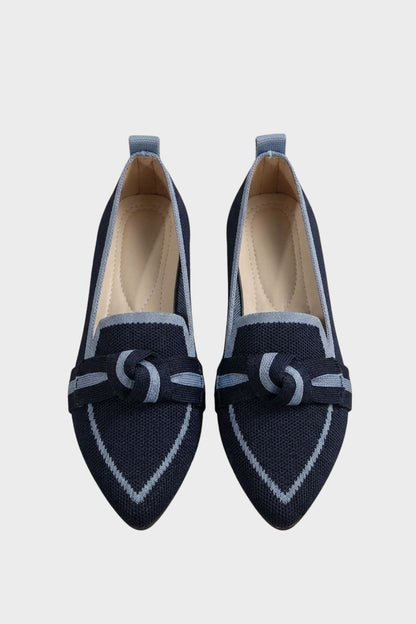 Damen Spitze Loafer | Strick