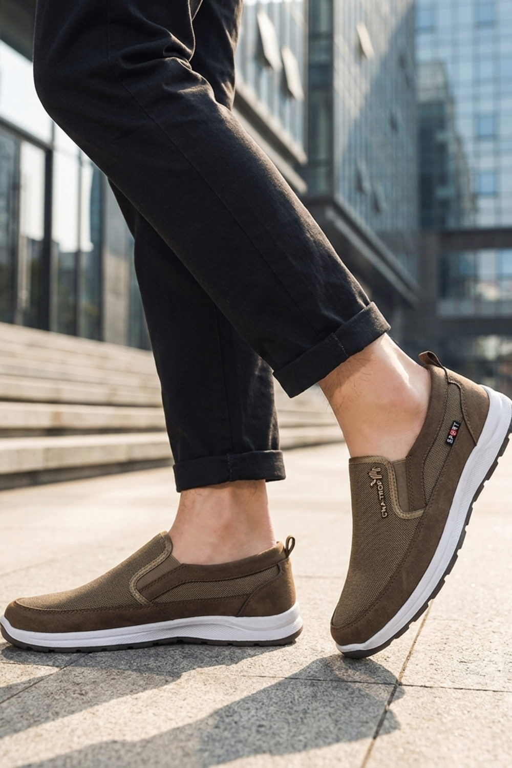 Herren Slip-On Sneaker | Freizeitschuhe