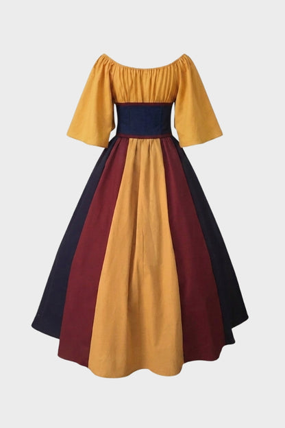 Damen Dirndlkleid | Frontschnürung & Ausgestellter Rock