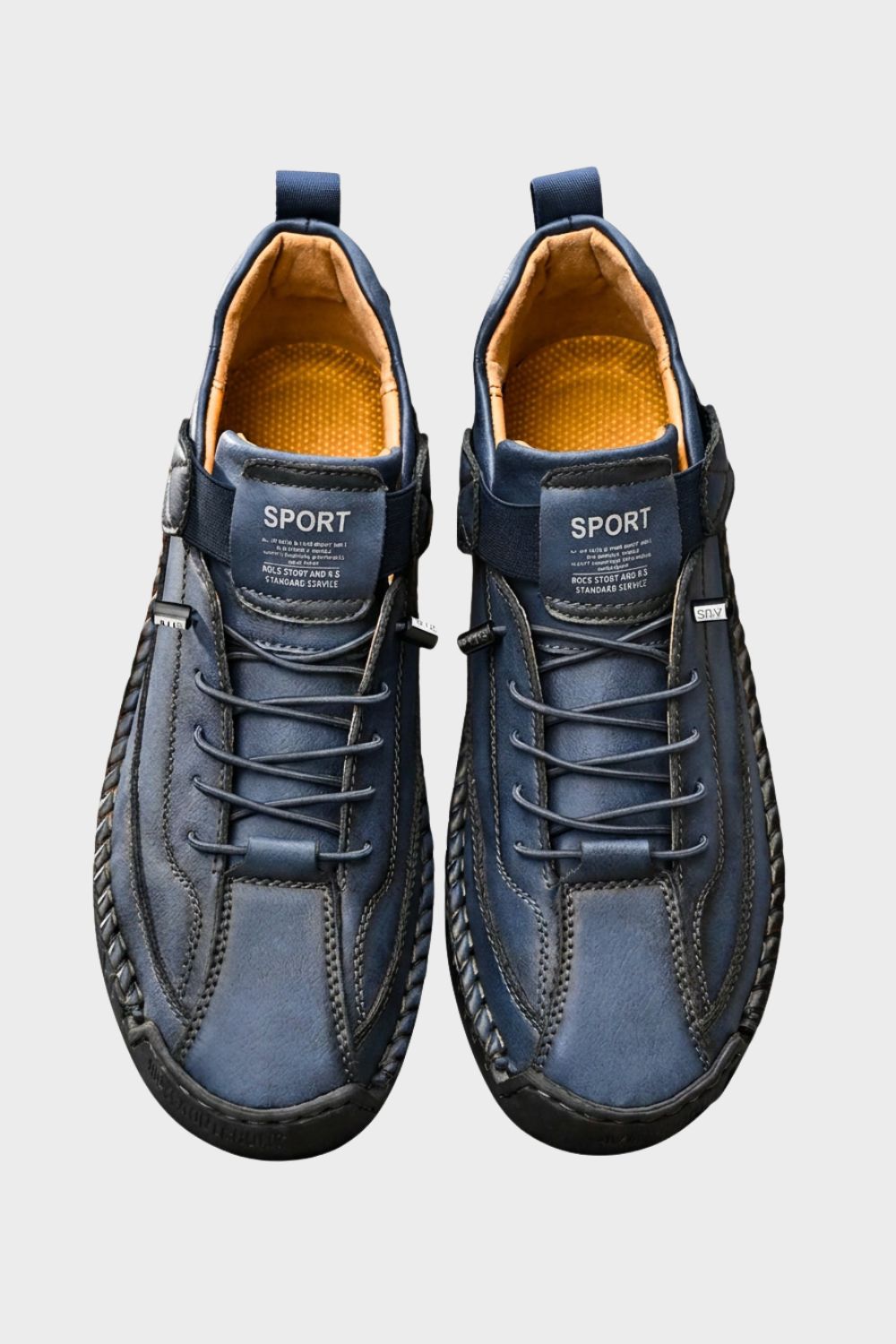 Herren Schnür-Sneaker | Kontrastnähte