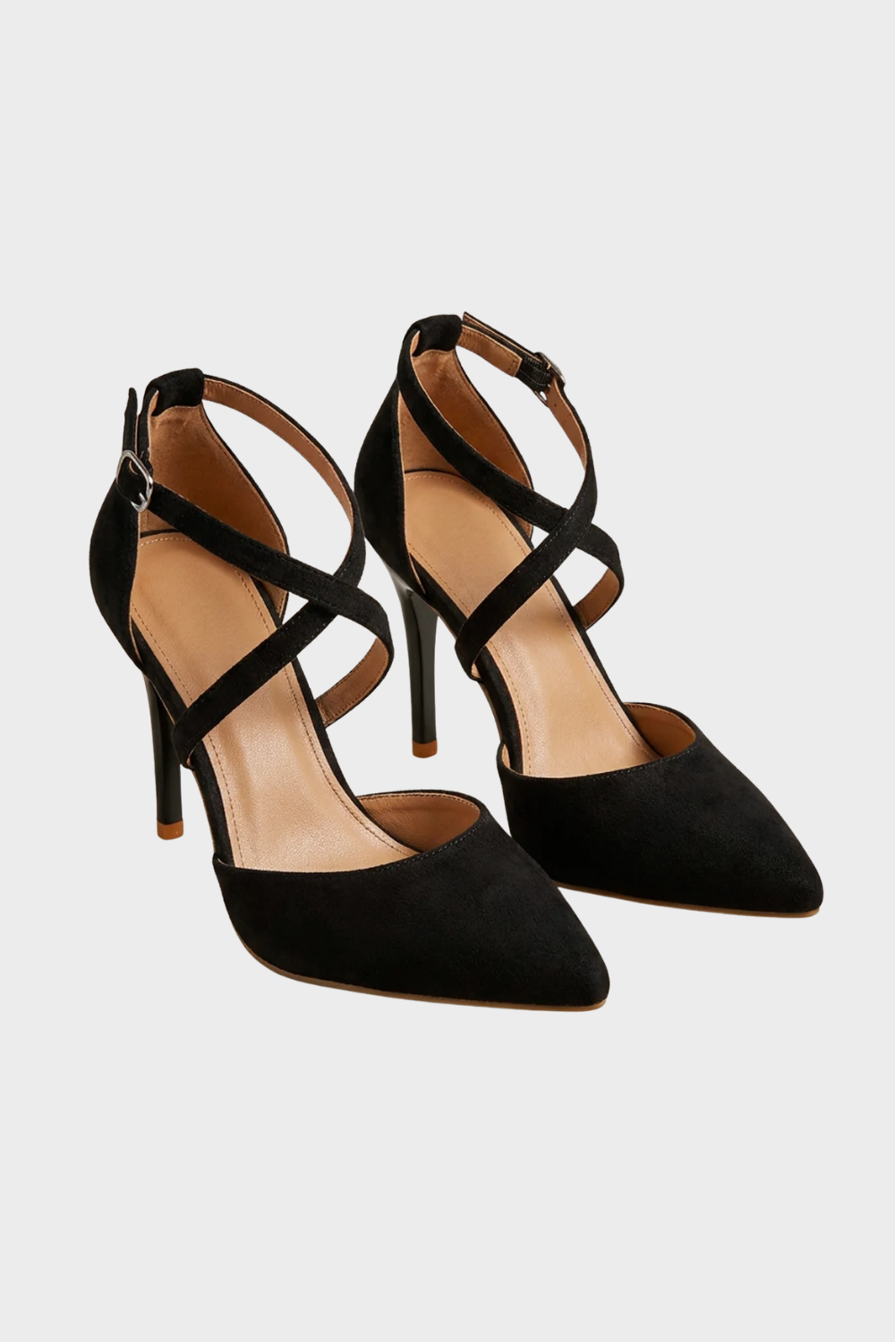 Damen Riemchen Pumps | Schwarz