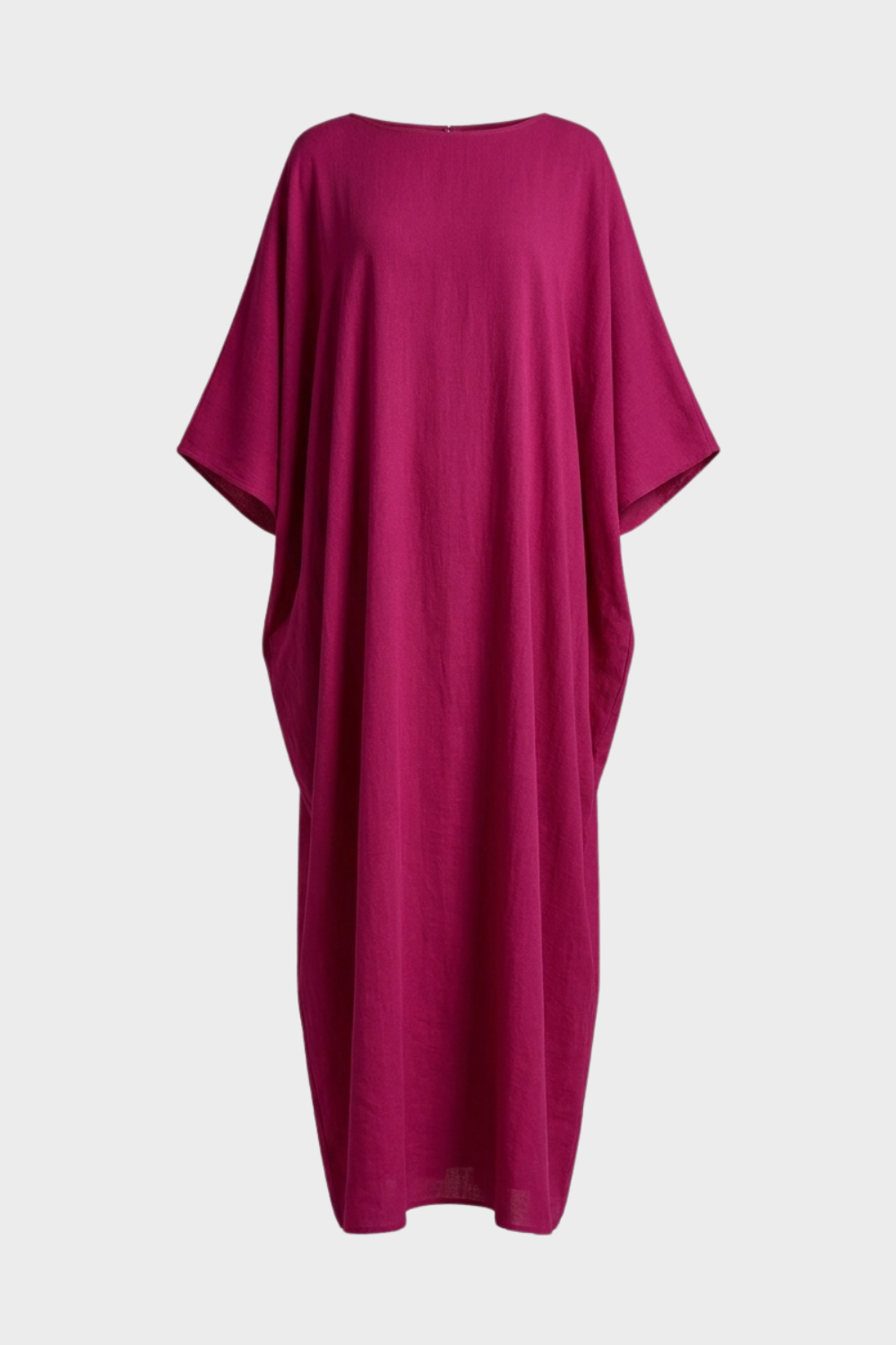 Damen Leinen Kaftankleid | Maxi