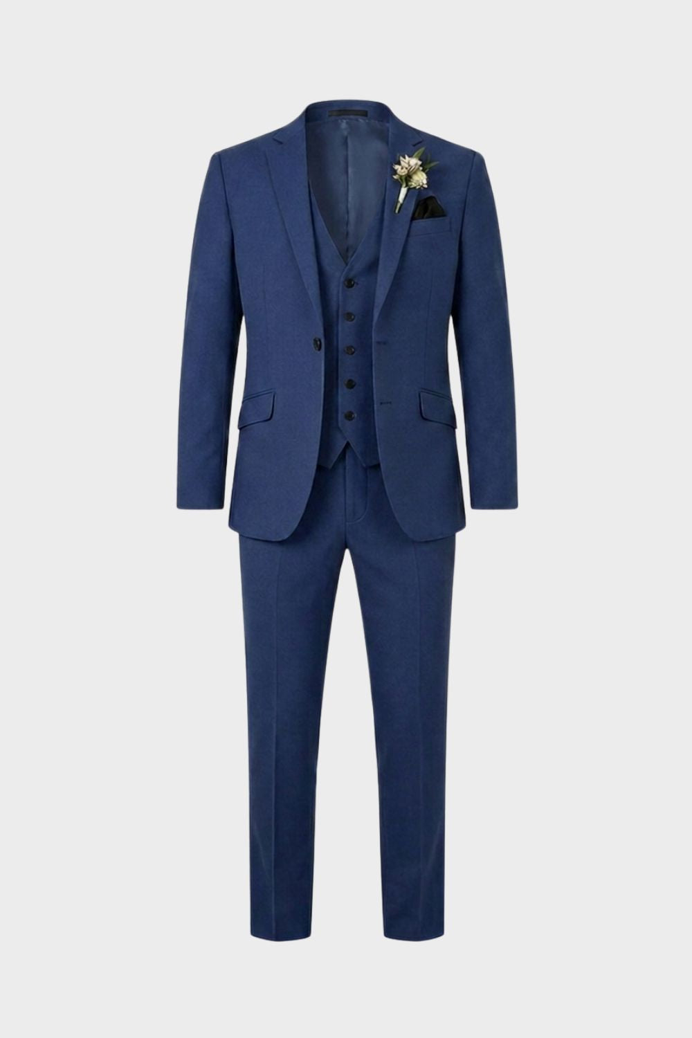 Anzug Herren Dreiteiler Slim Fit