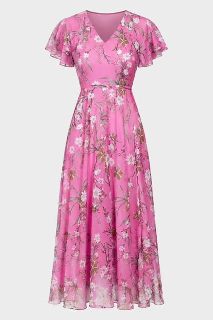 Damen Hochzeitsgast Kleid | Floral