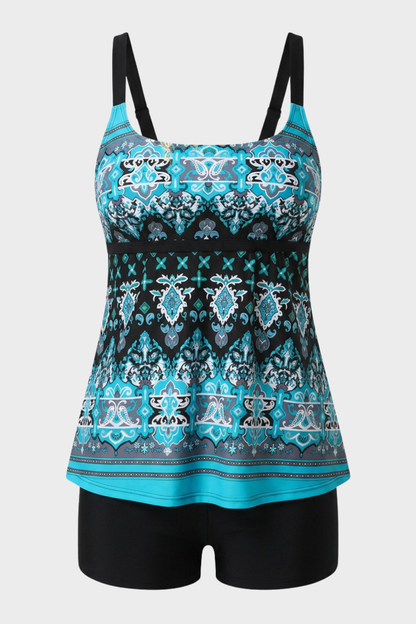 Damen Tankini Set | Bandeau-Ausschnitt