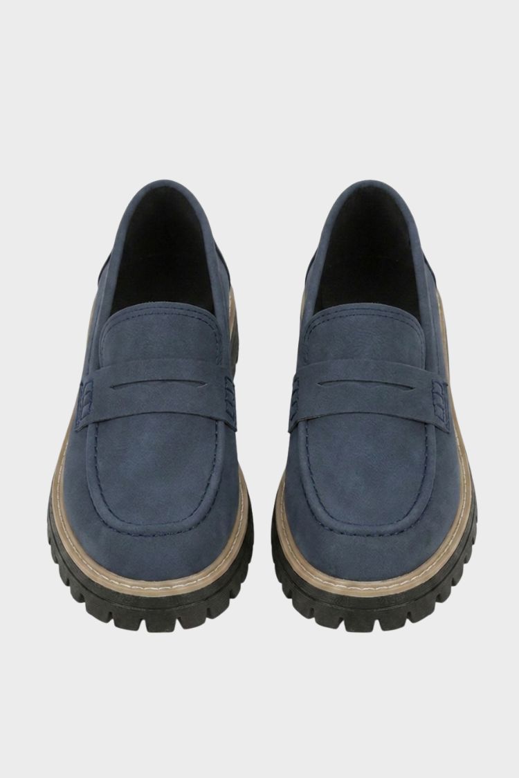 Damen Loafer mit Profilsohle