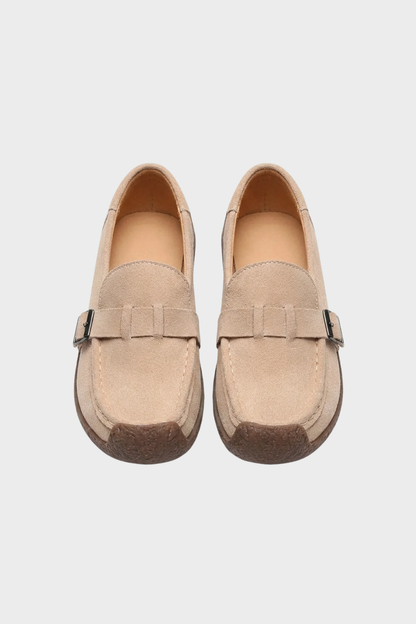 Damen Wildleder Loafer | Bequem