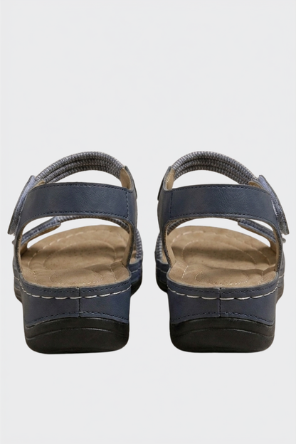 Damen Plateau Sandalen | Kreuzriemen