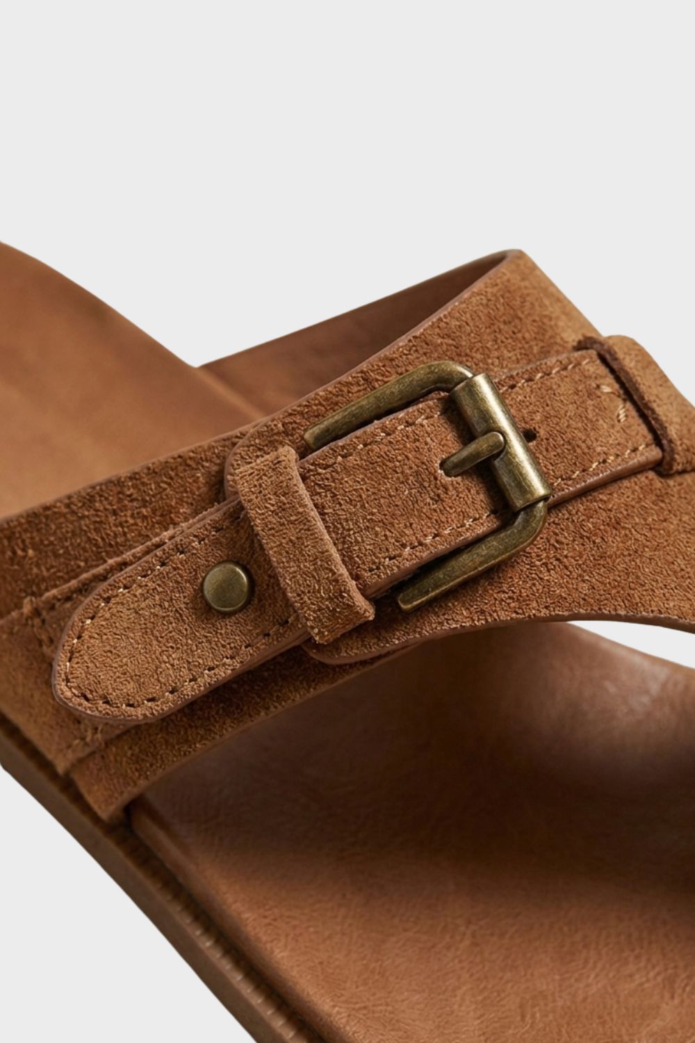 Damen Zehentrenner Sandalen | Flach