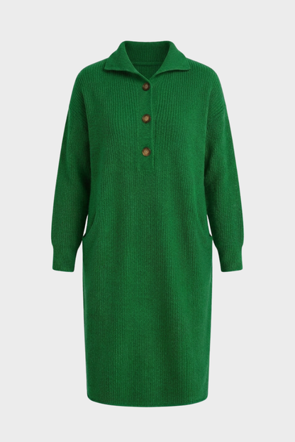 Damen Strickkleid Midi | Polo