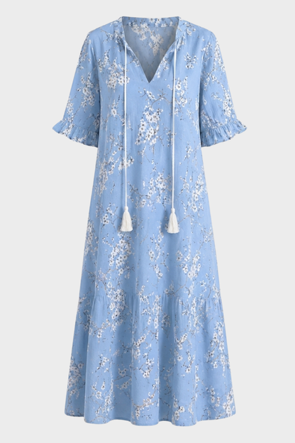 Damen Boho Sommerkleid | Vintage