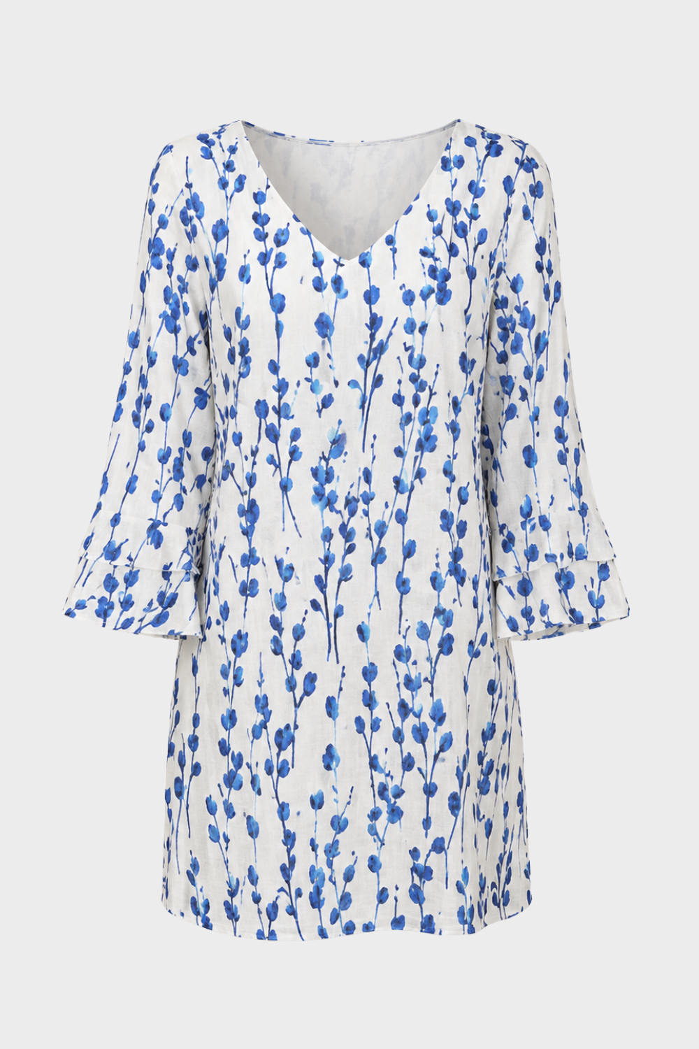 Damen Minikleid Print | Glocke