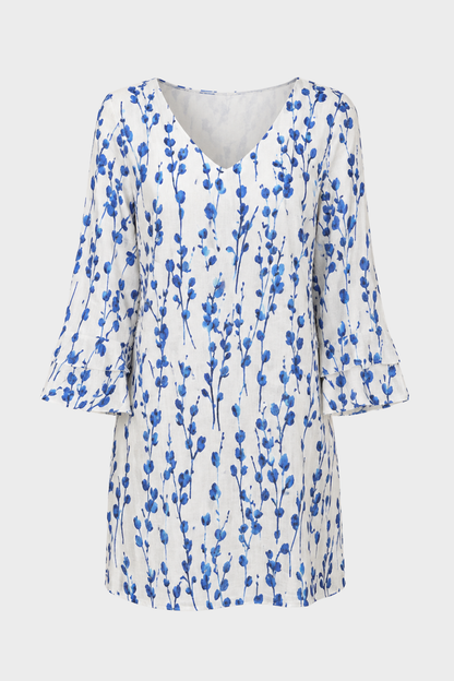 Damen Minikleid Print | Glocke