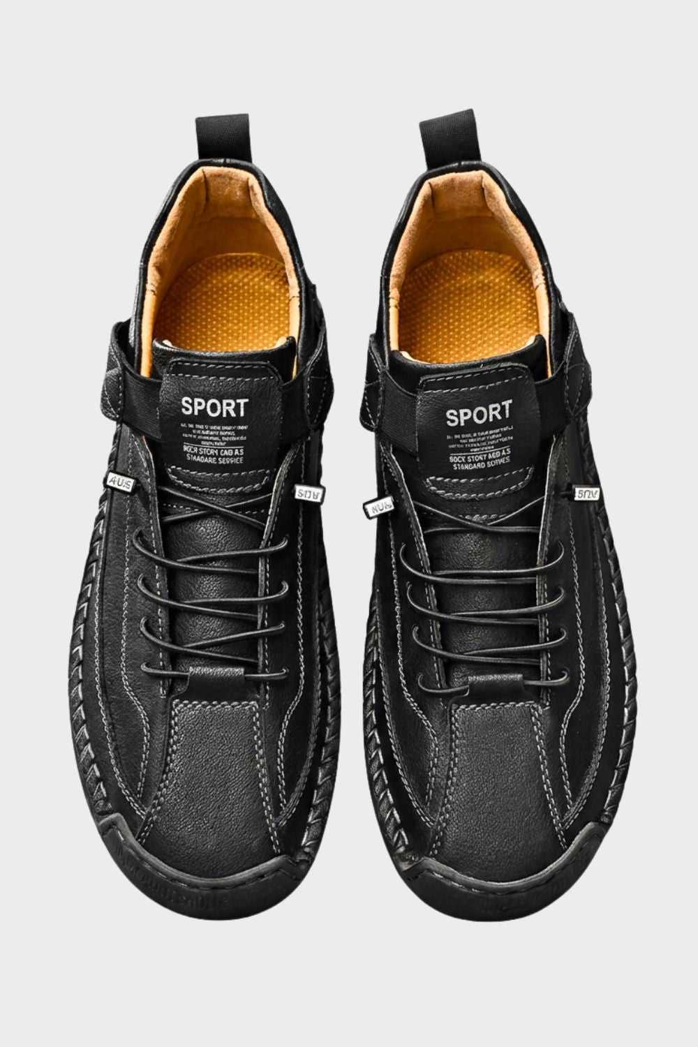 Herren Schnür-Sneaker | Kontrastnähte