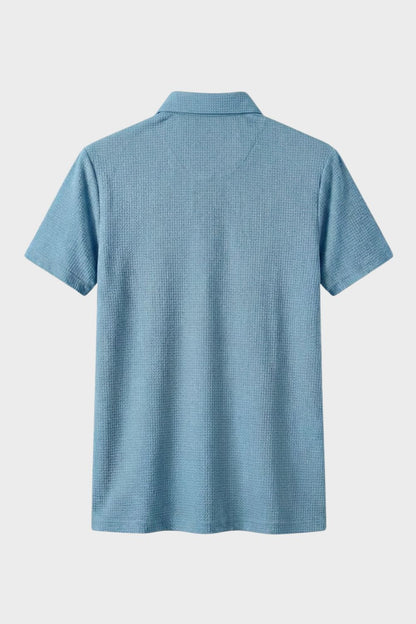 Poloshirt Herren Kurzarm mit Knopfleiste